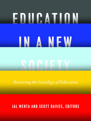 cover image of Education in a New Society